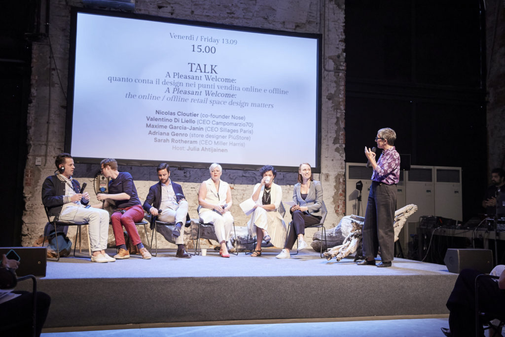 Maxime Garcia-Janin représente Sillages Paris à Pitti Fragranze