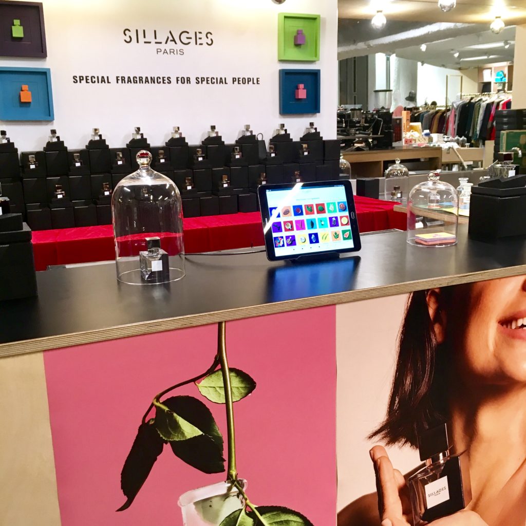 Pop up Sillages Paris à l'Exception : créer son parfum personnalisé sans rendez-vous.